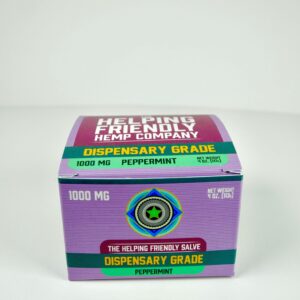 The Helping Friendly DG 1000mg Peppermint Balm